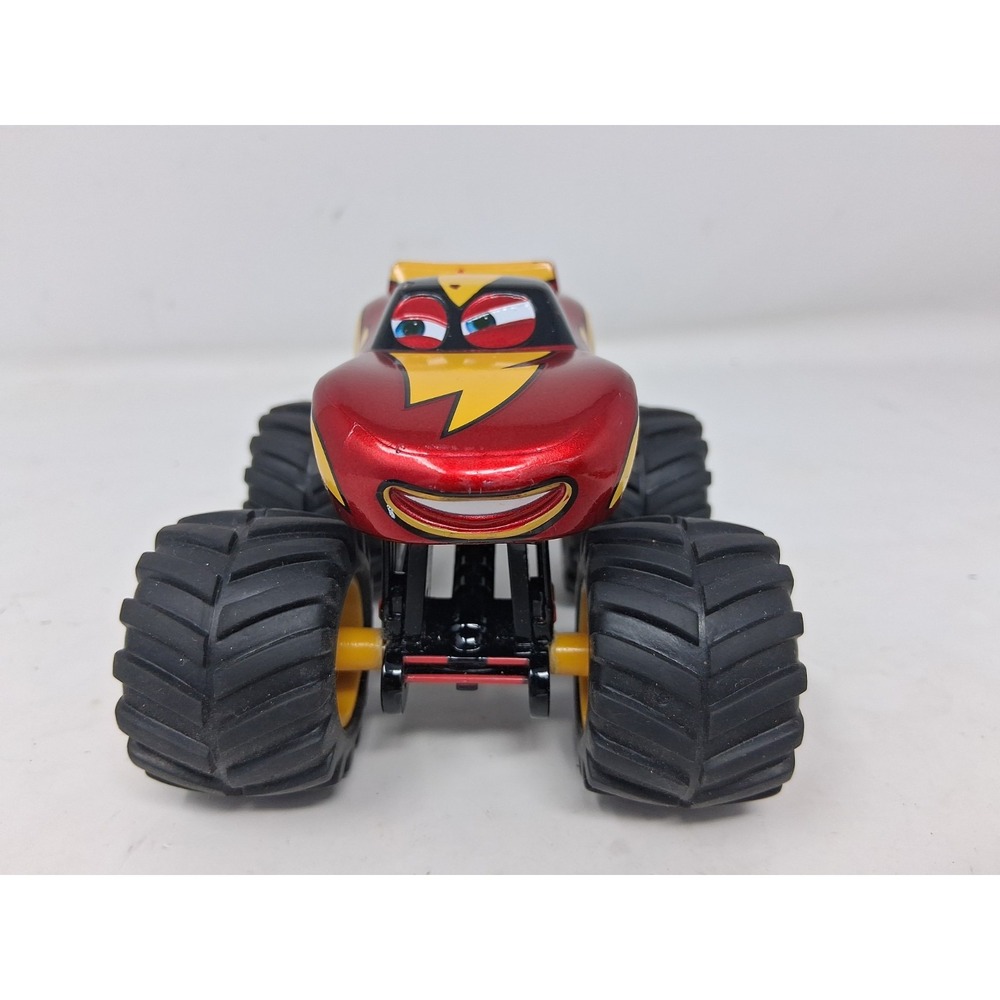 Disney Pixar Cars 1:55 Scle Lightning McQueen Frightening McMean Monster Truck J